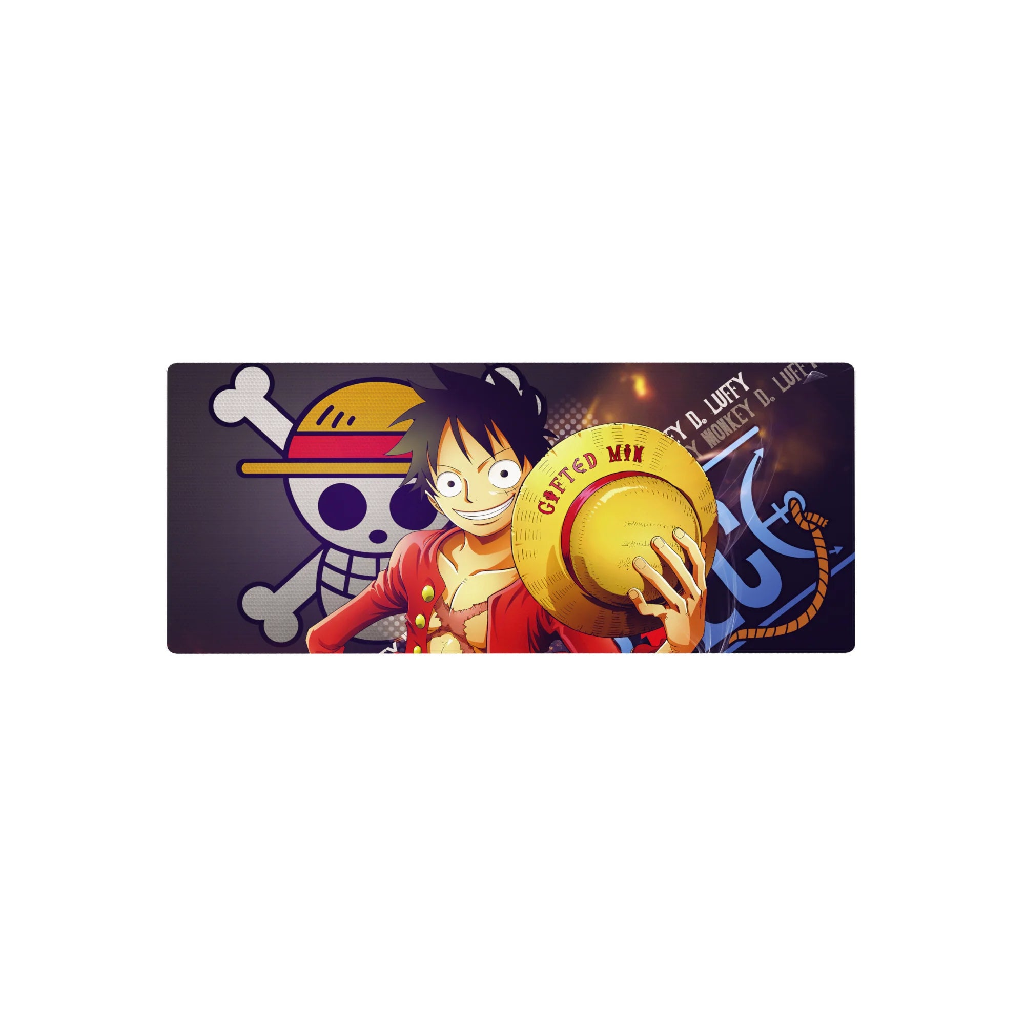 One Piece Deskmat | Mousepad | Deskpad - Luffy’s Legendary Smile - AniChan