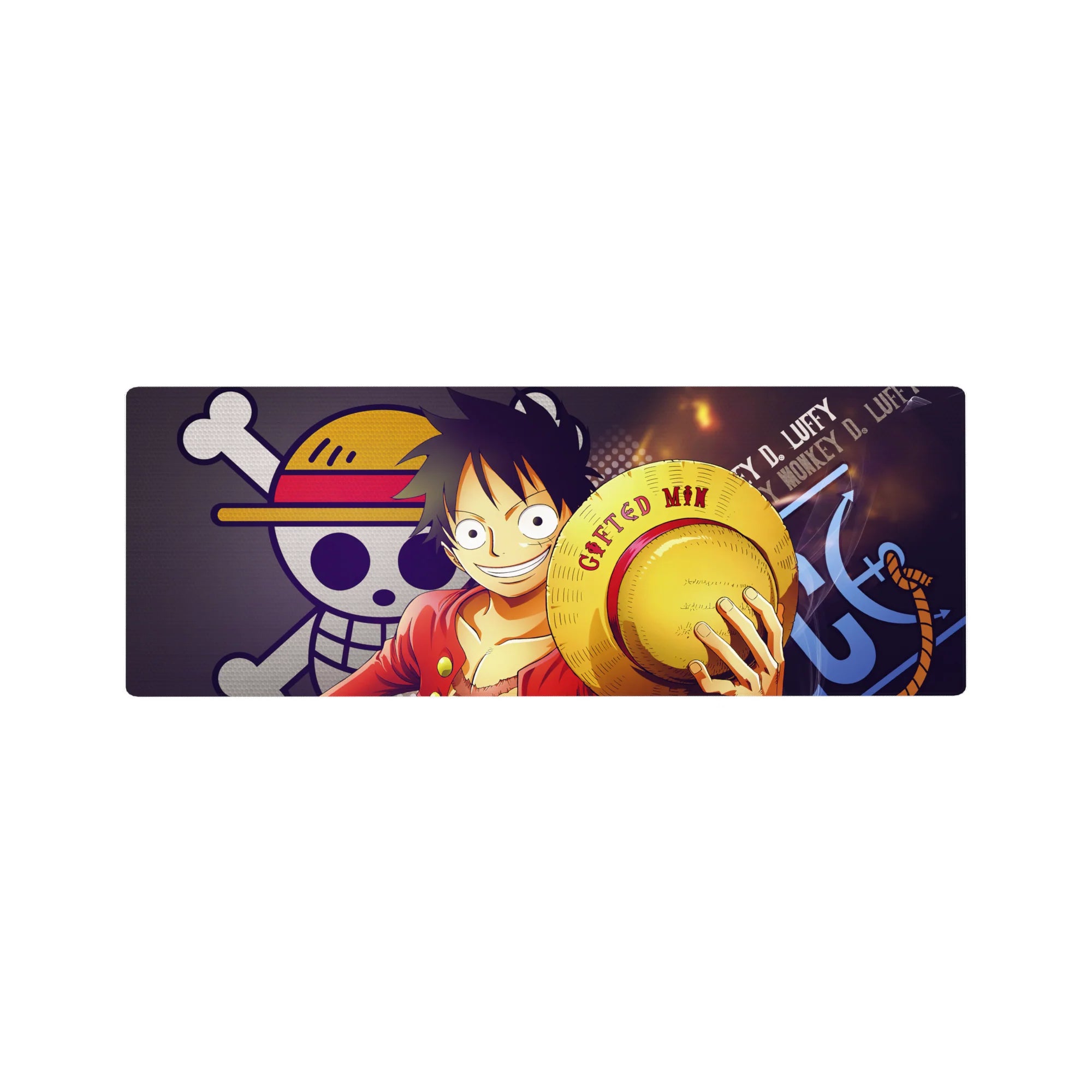 One Piece Deskmat | Mousepad | Deskpad - Luffy’s Legendary Smile - AniChan