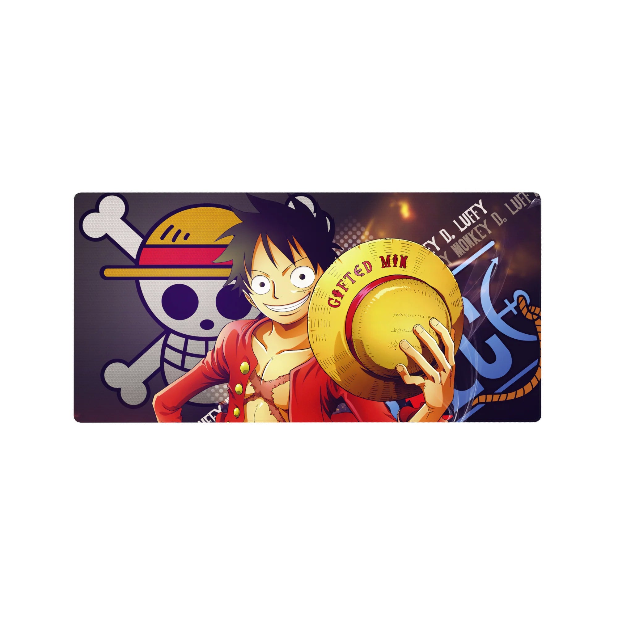 One Piece Deskmat | Mousepad | Deskpad - Luffy’s Legendary Smile - AniChan