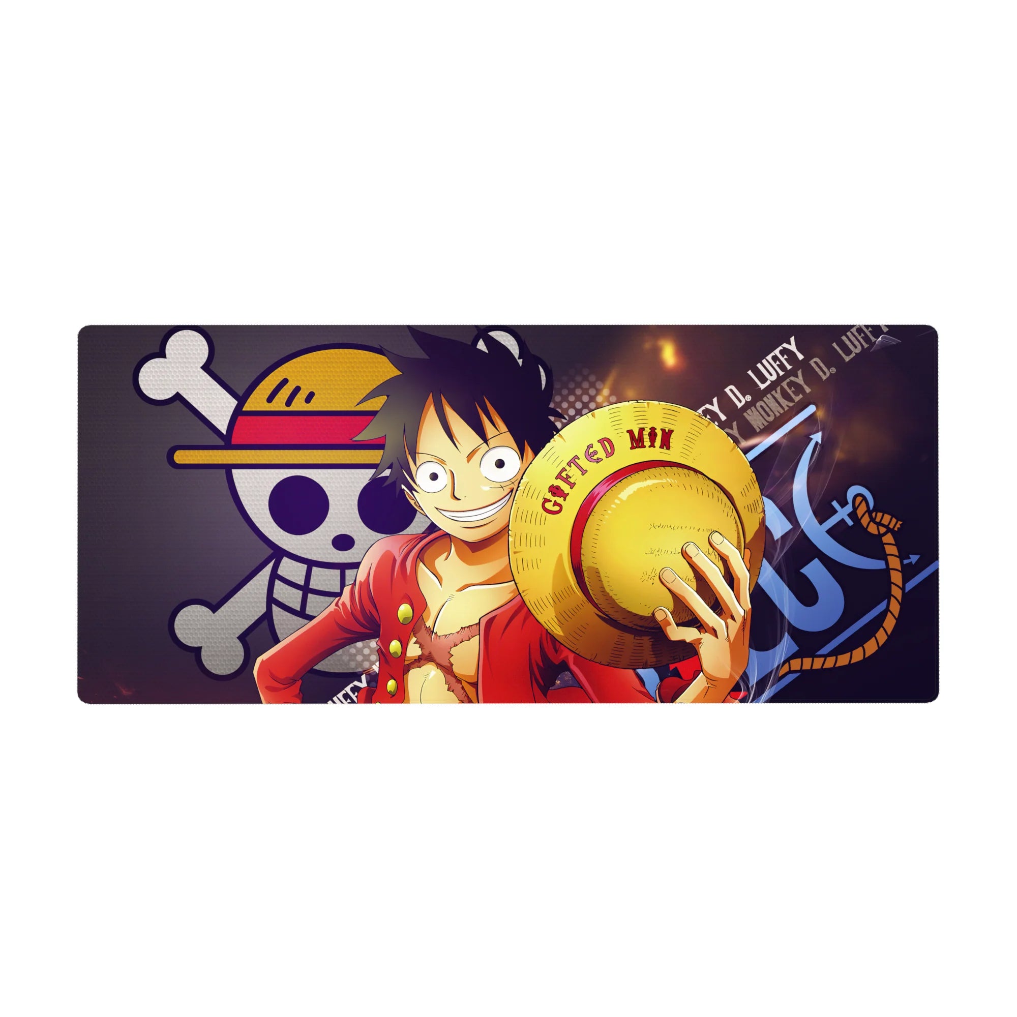 One Piece Deskmat | Mousepad | Deskpad - Luffy’s Legendary Smile - AniChan