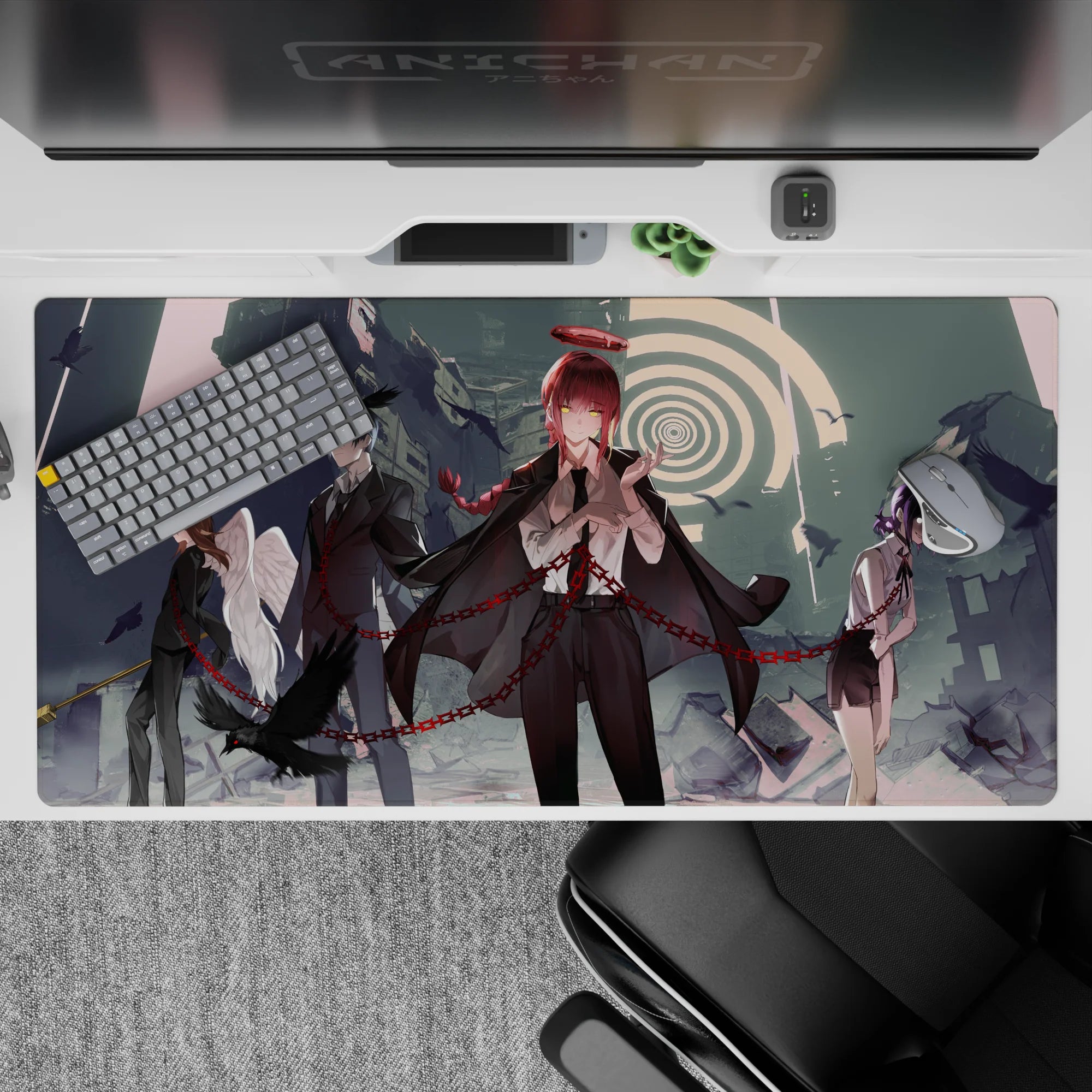 Chainsaw Man - Anime Mouse Pad and Desk Pad - Bound by Fate - AniChan