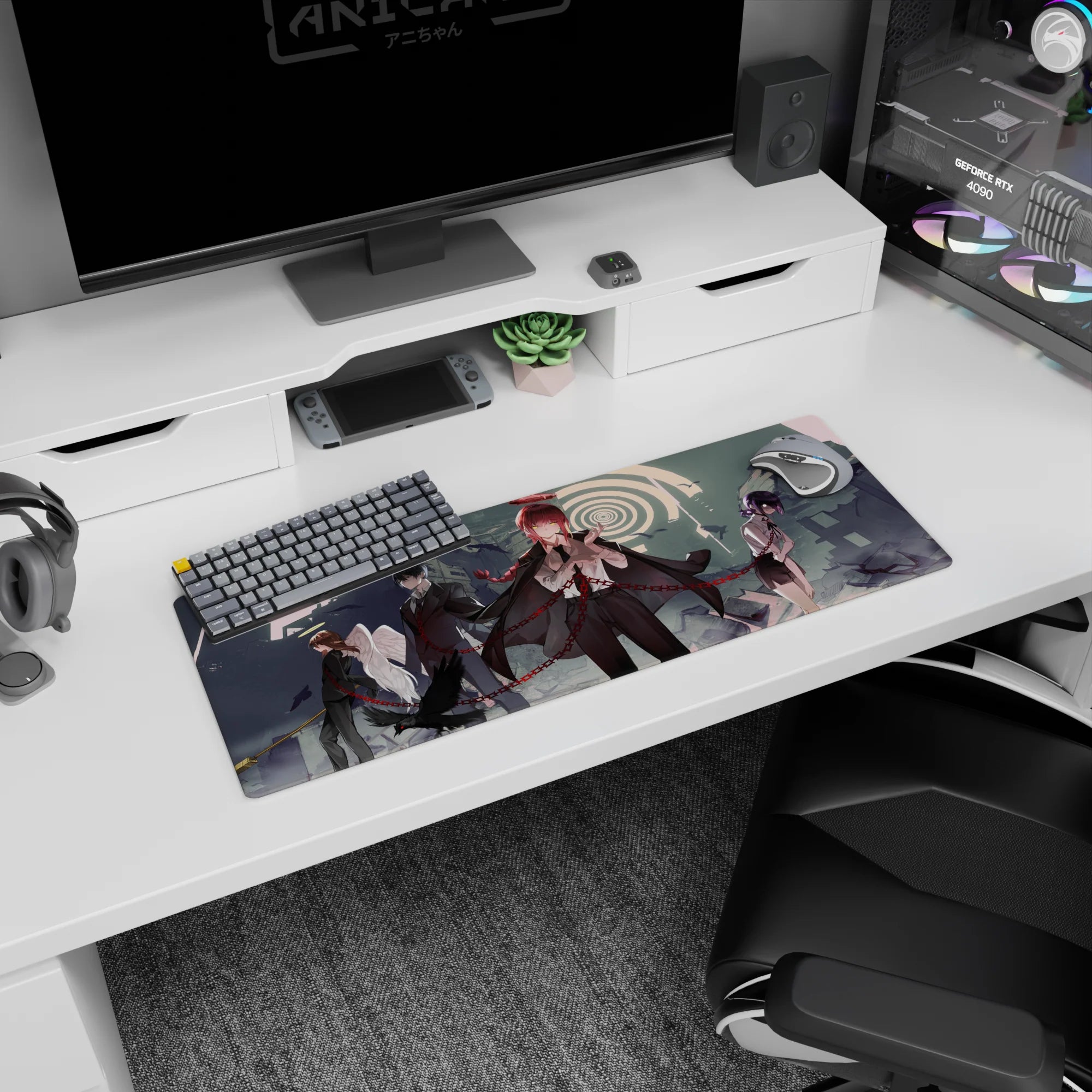 Chainsaw Man - Anime Mouse Pad and Desk Pad - Bound by Fate - AniChan