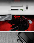 Berserk Deskmat | Mousepad | Deskpad - Armor of the Berserker - AniChan