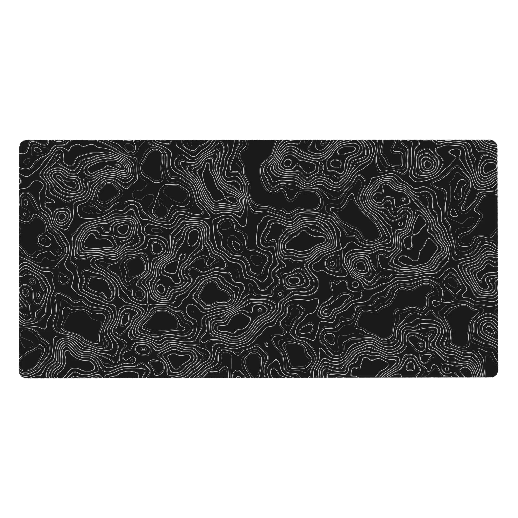 Topographic (Topo) Deskmat | Mousepad | Deskpad - Geometric Terrain - AniChan