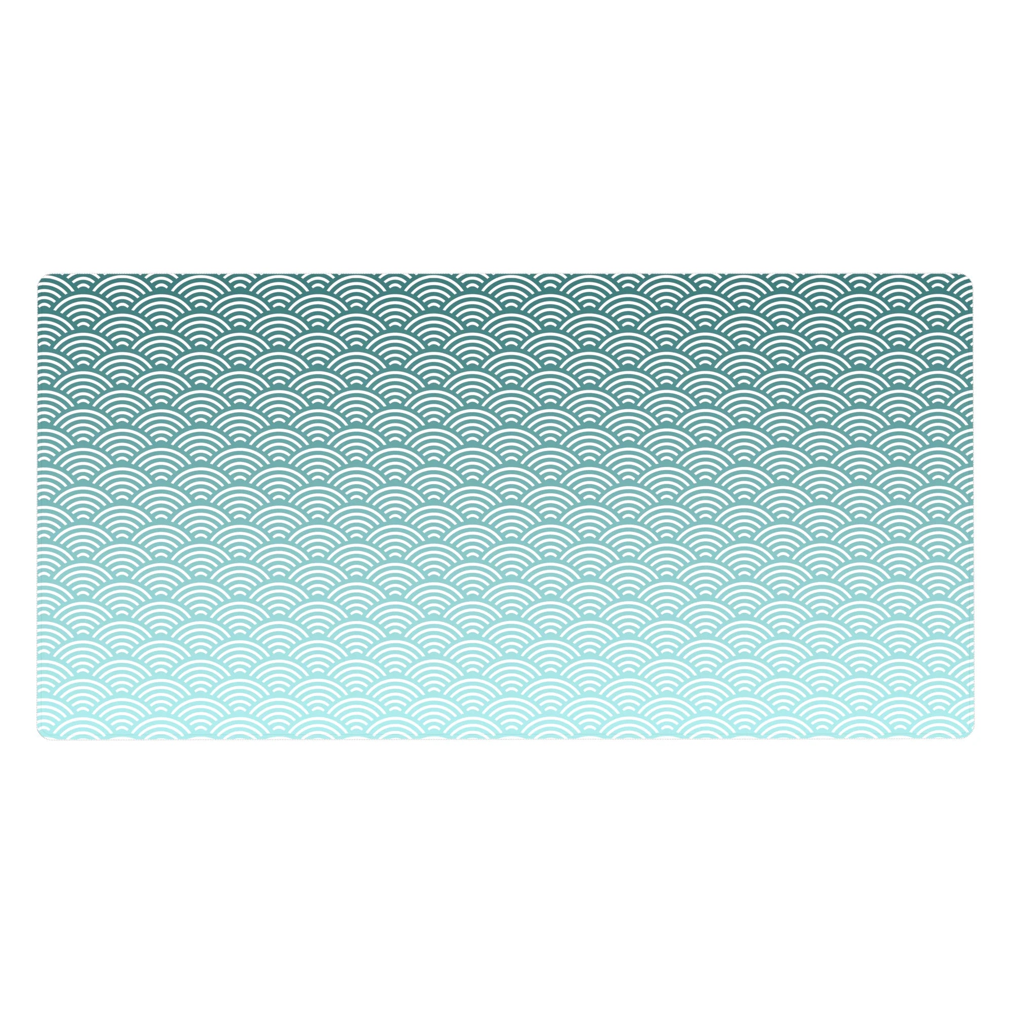 Abstract Deskmat | Mousepad | Deskpad - Ocean Harmony - AniChan