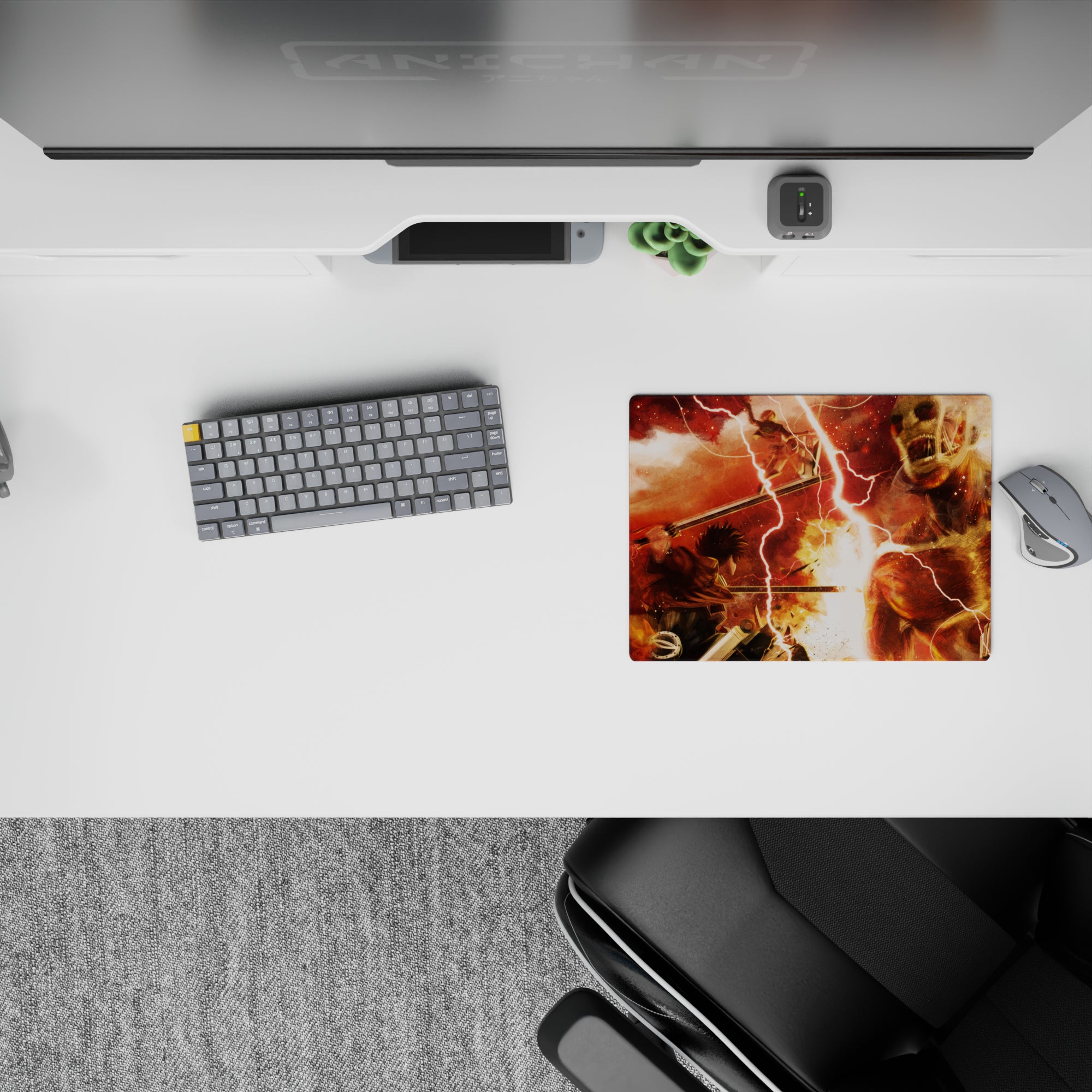 Attack on Titan - Anime Mouse Pad and Desk Pad - Clash of Titans