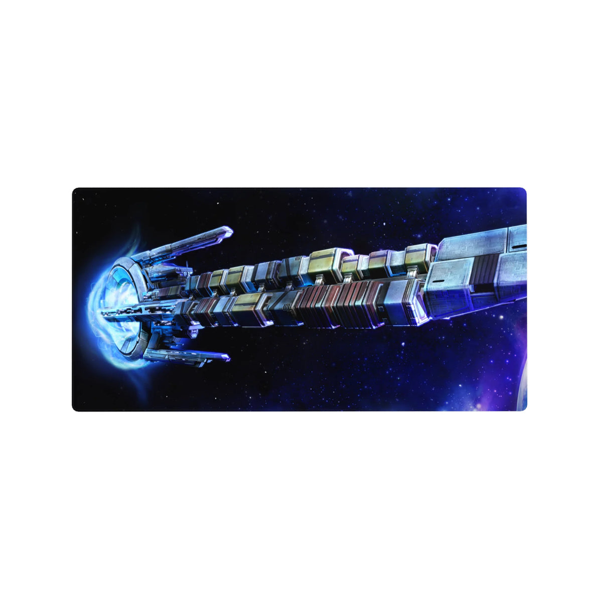 Cosmic Nightrunner - Space Mouse Pad and Desk Pad – AniChan
