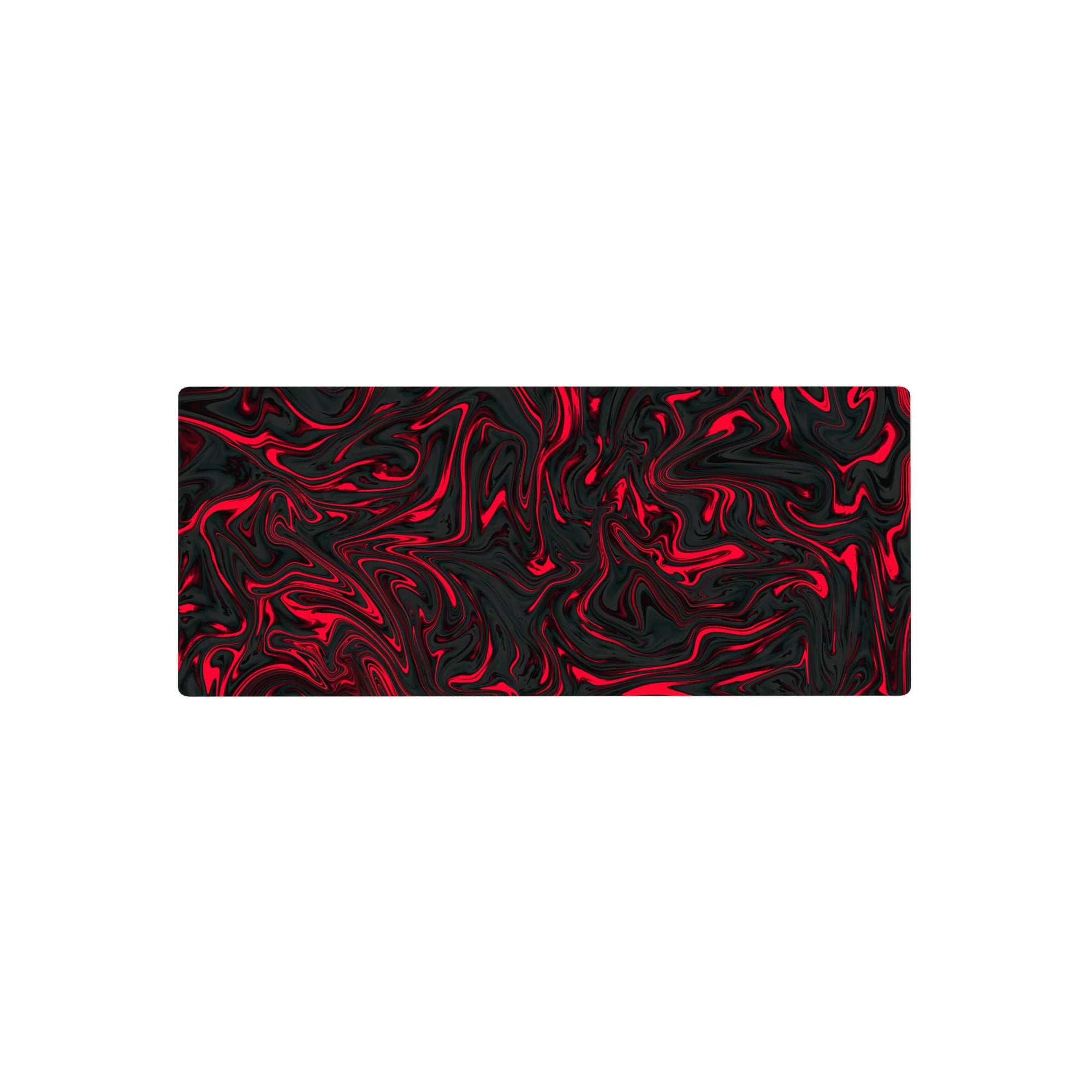 Liquid Abstract Deskmat | Mousepad | Deskpad - Crimson Surge - AniChan