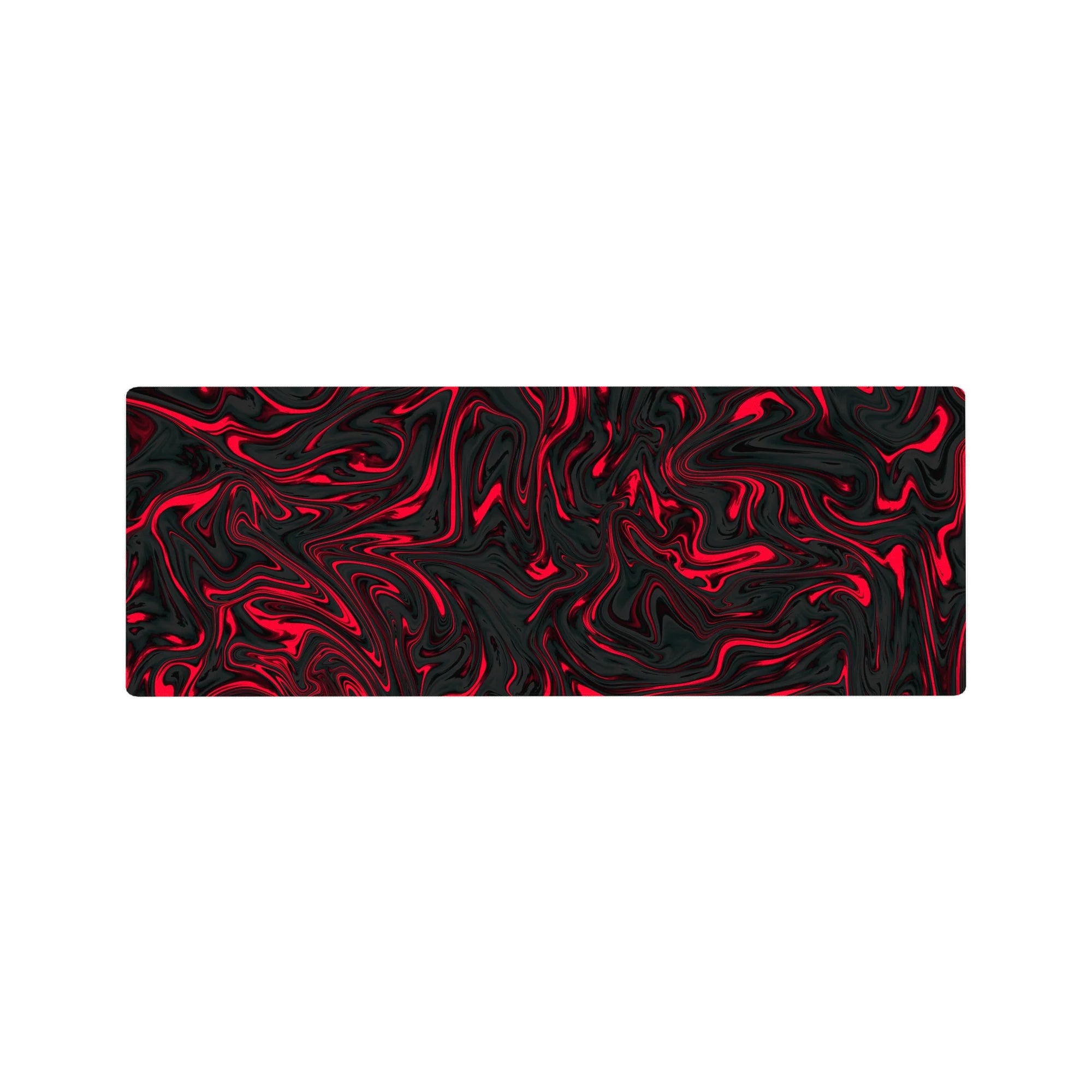 Liquid Abstract Deskmat | Mousepad | Deskpad - Crimson Surge - AniChan