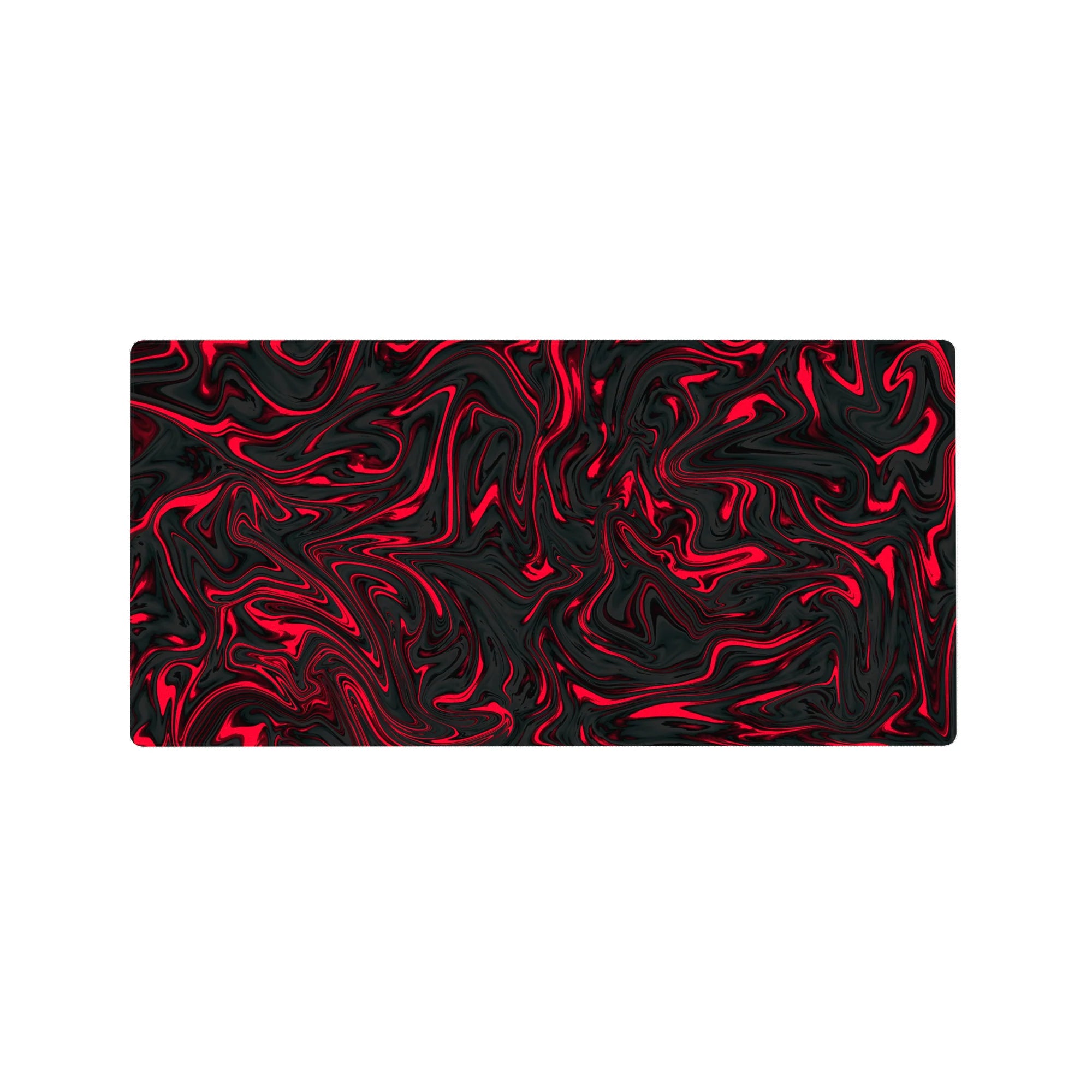 Liquid Abstract Deskmat | Mousepad | Deskpad - Crimson Surge - AniChan