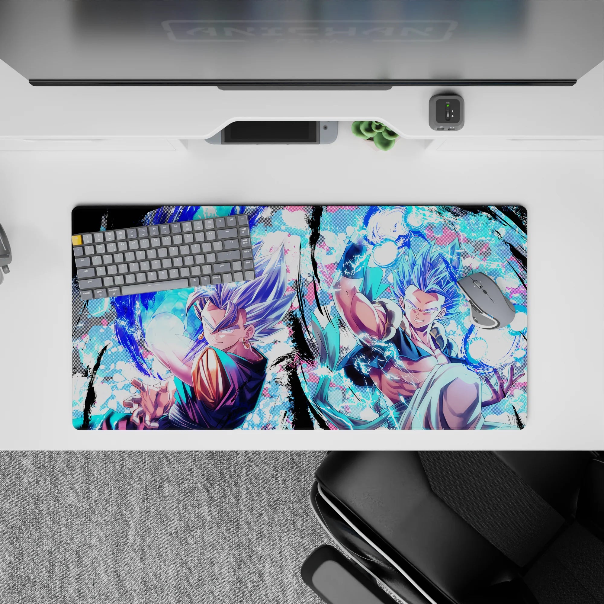 Dragon Ball Deskmat | Mousepad | Deskpad - Fusion Power - AniChan