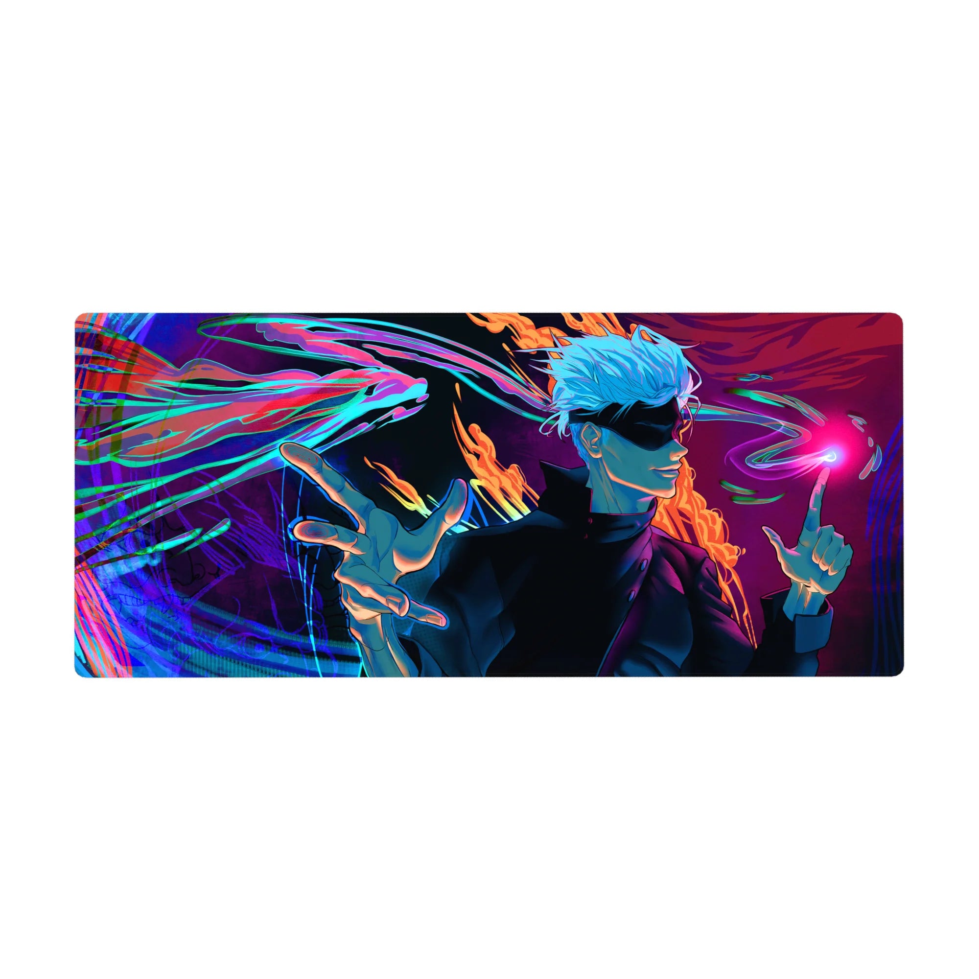 Jujutsu Kaisen Deskmat | Mousepad | Deskpad - Gojo's Infinity - AniChan