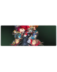 Anime mouse pad 32x12 inches featuring the Phantom Thieves from Persona 5 with Joker, Mona, and Kasumi in dynamic poses.