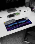 Retrowave-Vaporwave Deskmat | Mousepad | Deskpad - Neon Horizon Drive - AniChan