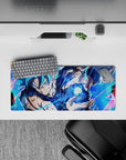 Dragon Ball Deskmat | Mousepad | Deskpad - Blue Energy Burst