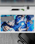 Dragon Ball Deskmat | Mousepad | Deskpad - Blue Energy Burst