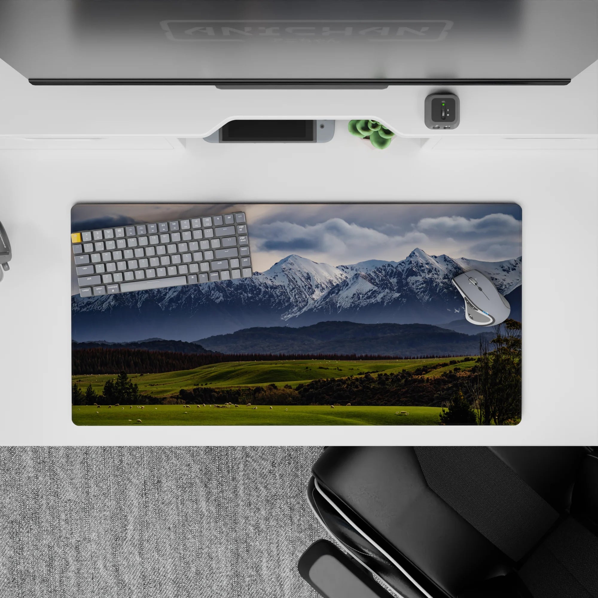 Nature Landscapes Deskmat | Mousepad | Deskpad - Majestic Meadows