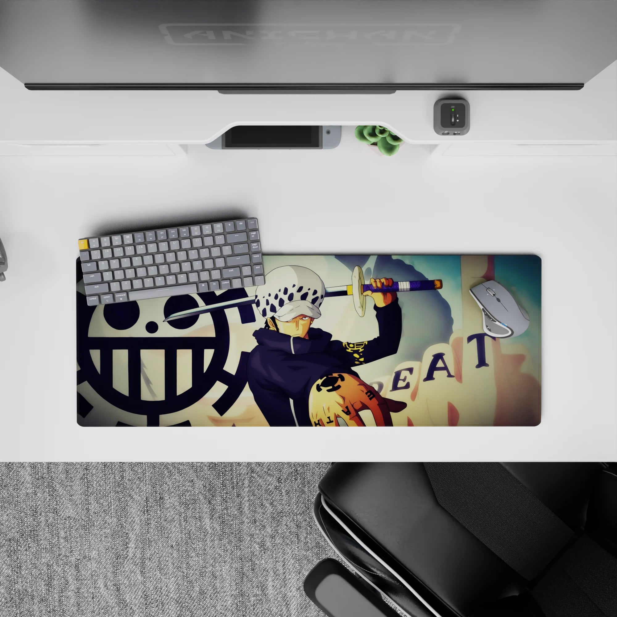 One Piece Deskmat | Mousepad | Deskpad - Trafalgar Law: Surgeon of Death - AniChan