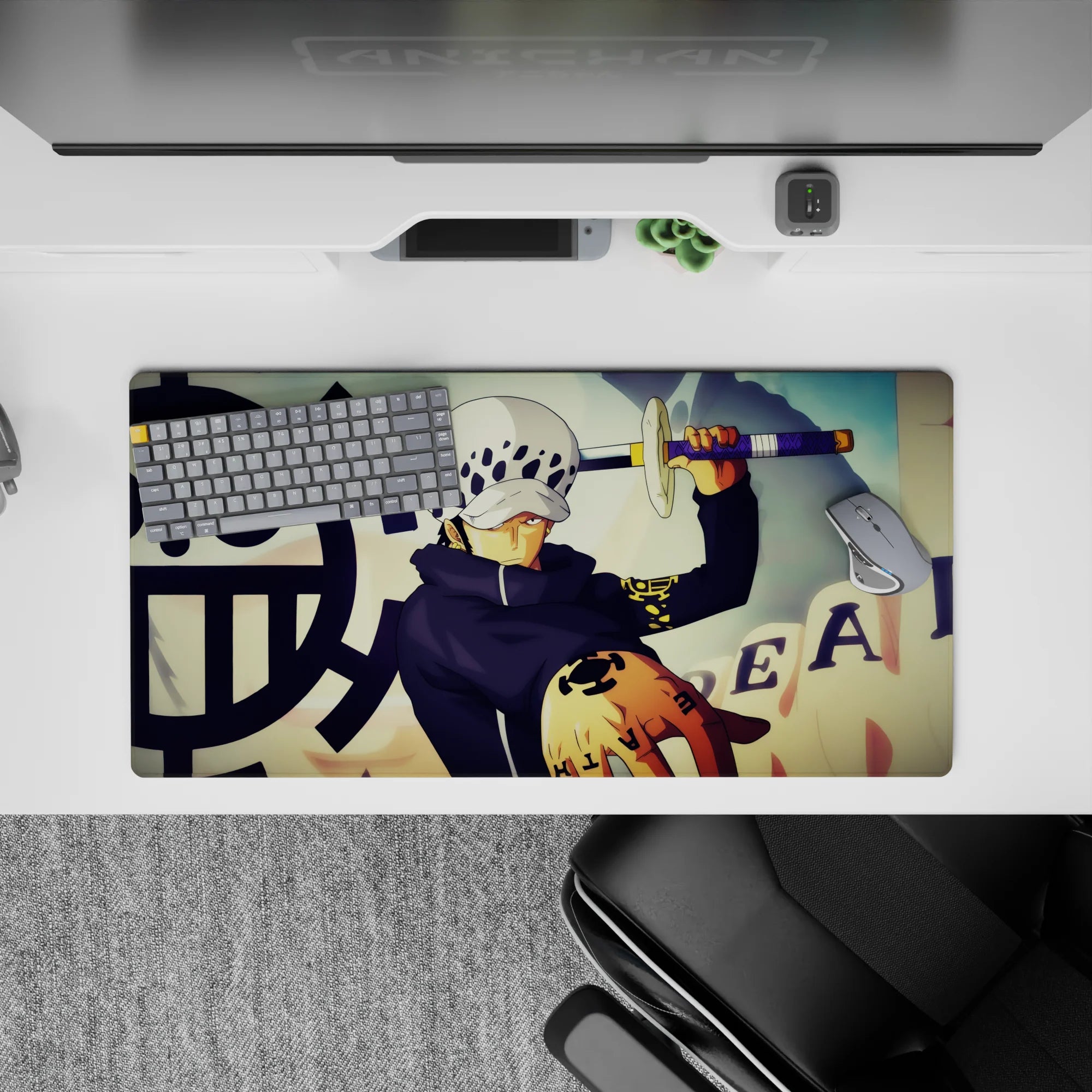 One Piece Deskmat | Mousepad | Deskpad - Trafalgar Law: Surgeon of Death - AniChan