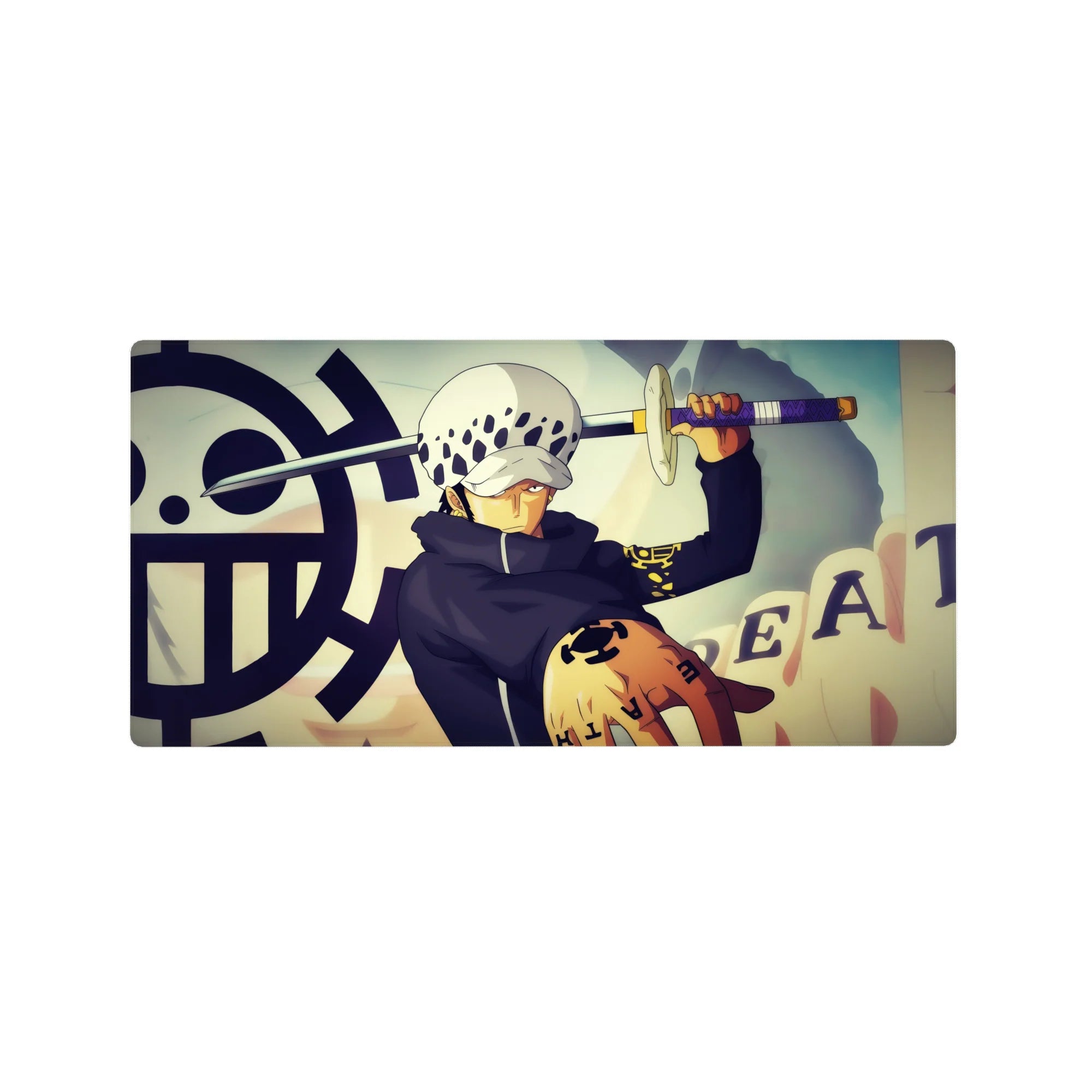 One Piece Deskmat | Mousepad | Deskpad - Trafalgar Law: Surgeon of Death - AniChan