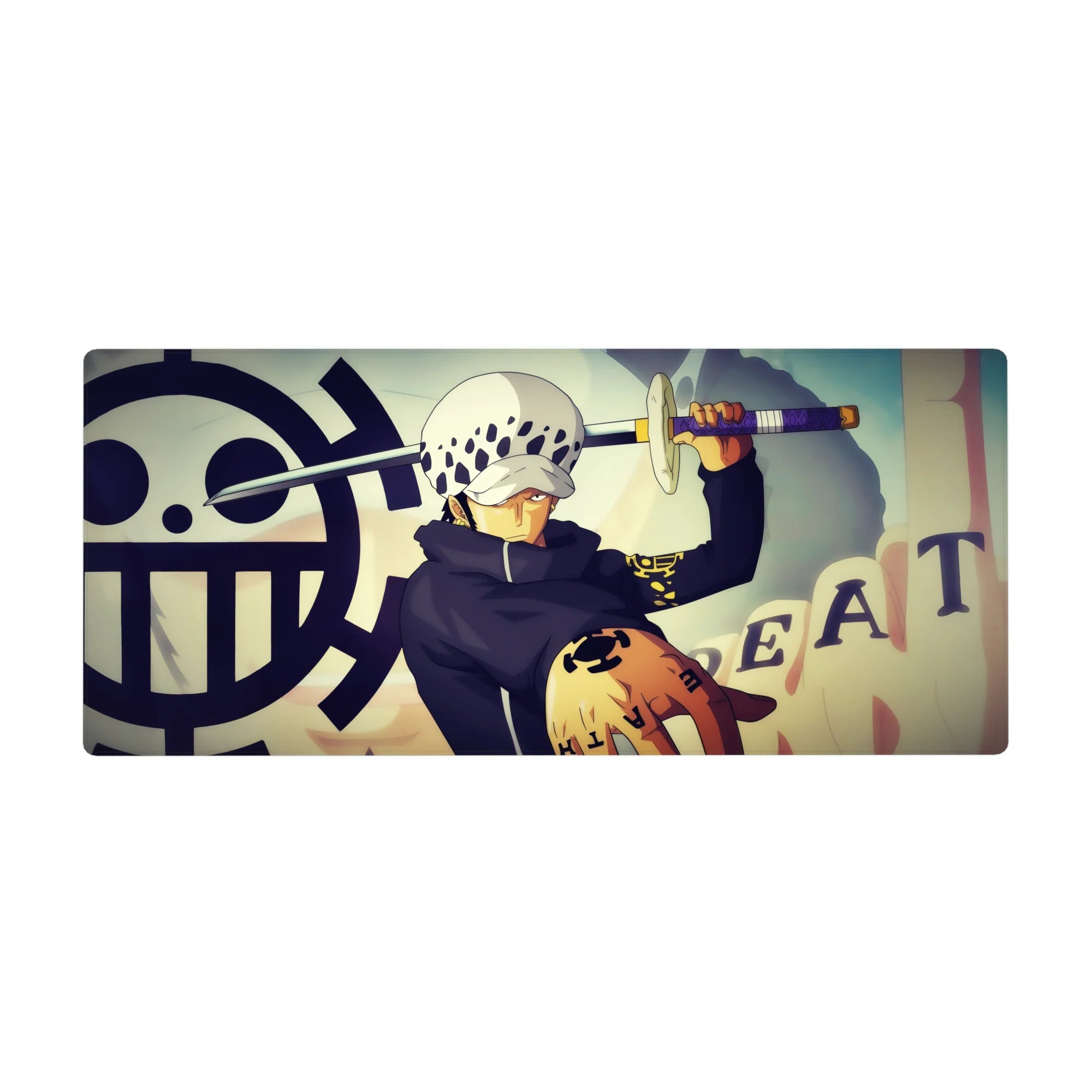 One Piece Deskmat | Mousepad | Deskpad - Trafalgar Law: Surgeon of Death - AniChan