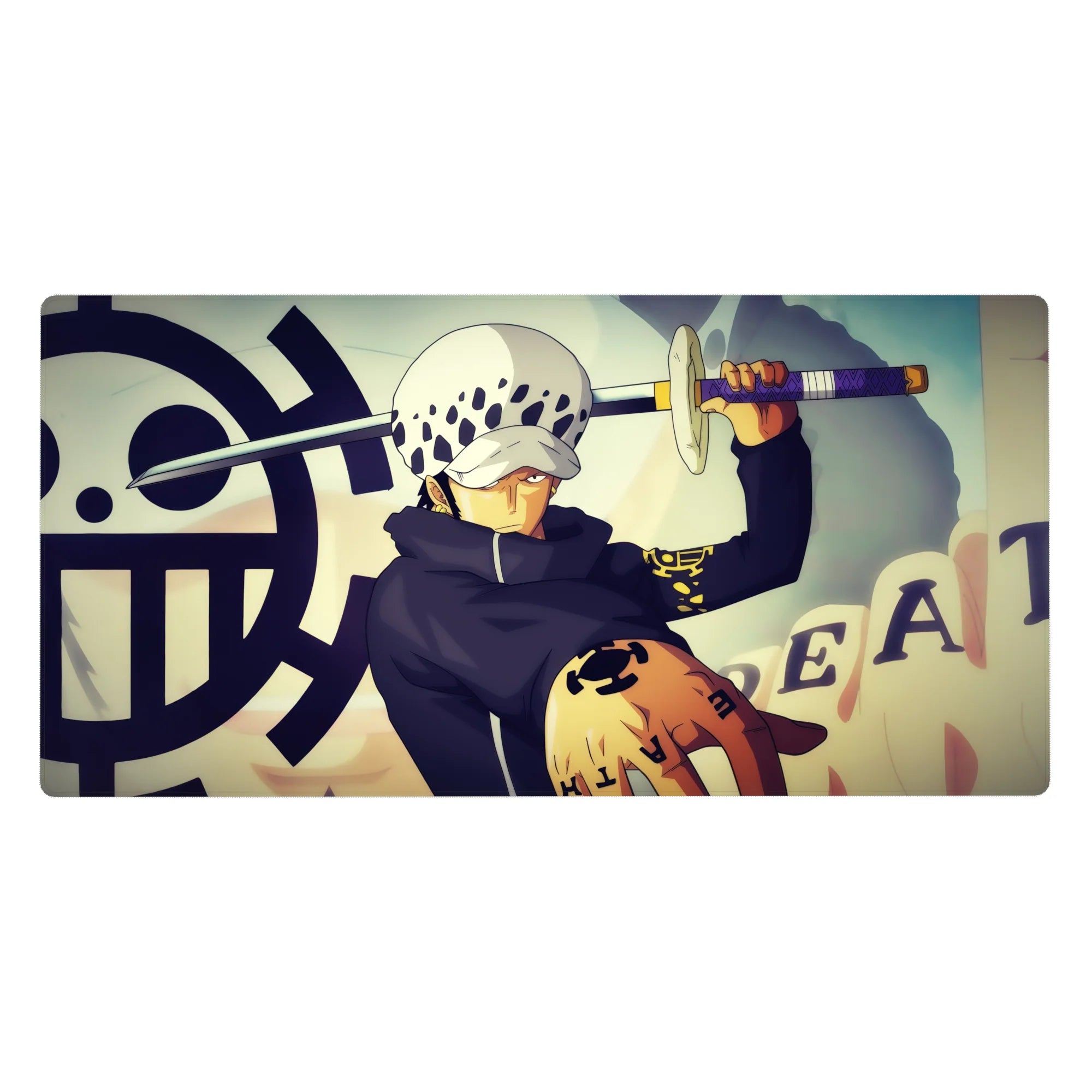 One Piece Deskmat | Mousepad | Deskpad - Trafalgar Law: Surgeon of Death - AniChan