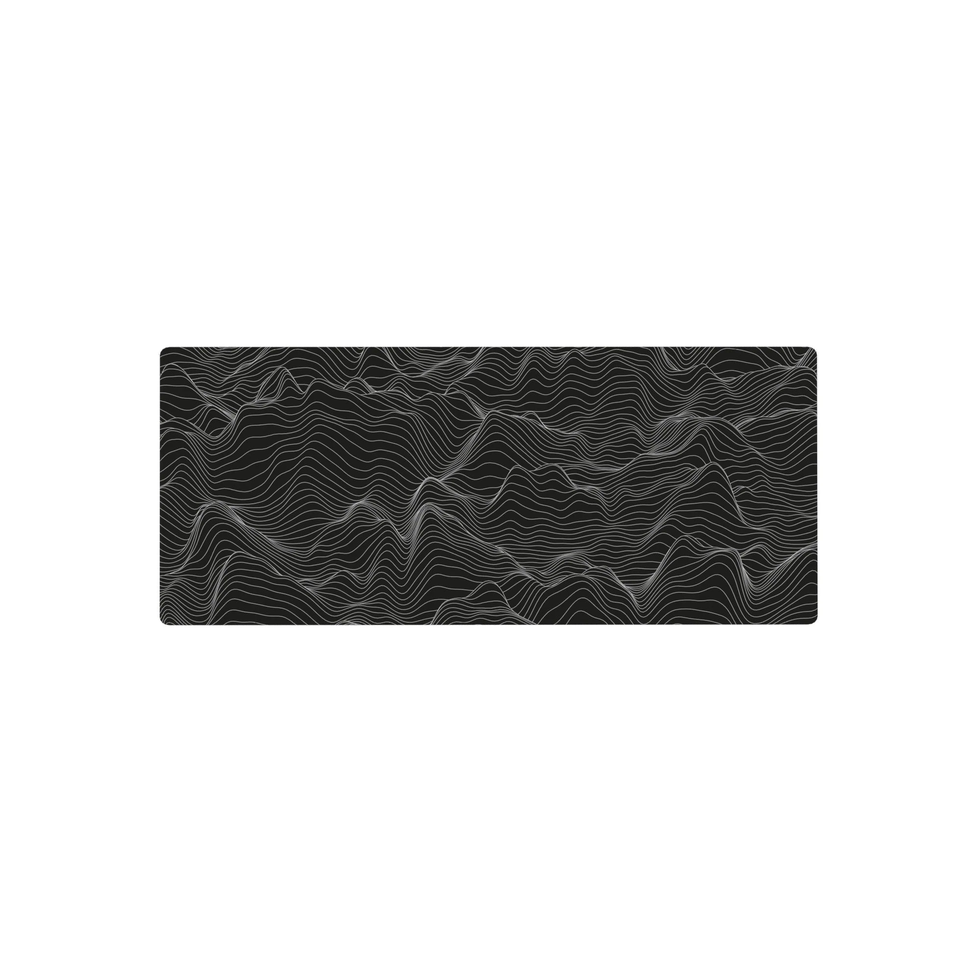 Topographic (Topo) Deskmat | Mousepad | Deskpad - Waveform Elegance - AniChan