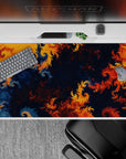 Abstract Deskmat | Mousepad | Deskpad - Fiery Fractals - AniChan