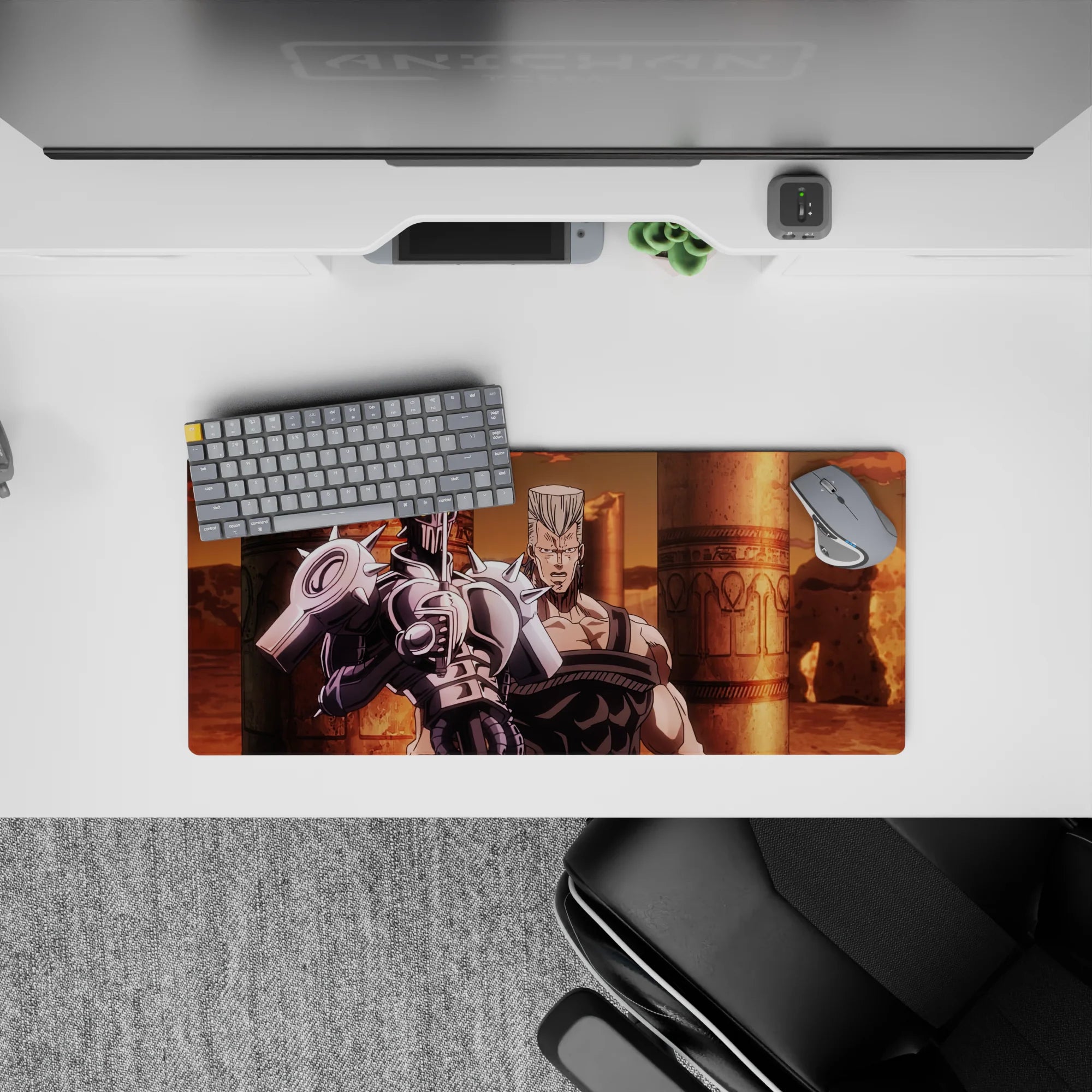 JoJo Deskmat | Mousepad | Deskpad - Crusader&#39;s Resolve - AniChan