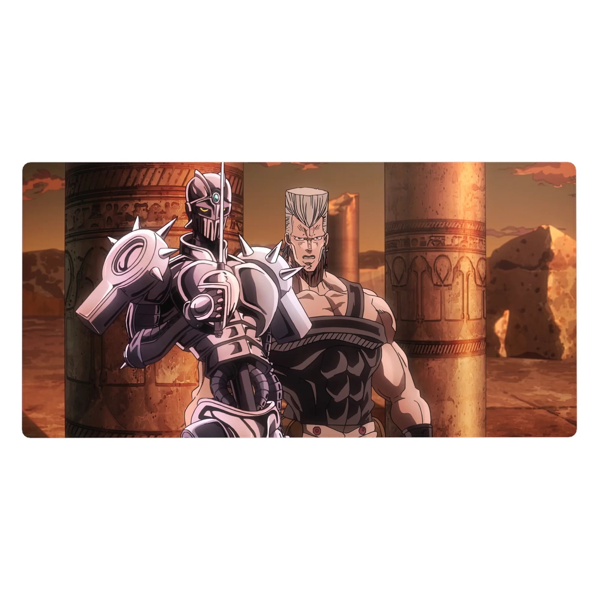 JoJo Deskmat | Mousepad | Deskpad - Crusader's Resolve - AniChan