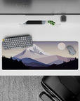 Vector Landscapes Deskmat | Mousepad | Deskpad - Silent Peaks Deskmat