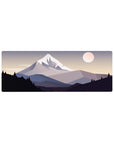 Vector Landscapes Deskmat | Mousepad | Deskpad - Silent Peaks Deskmat