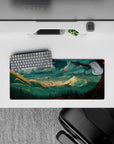 Fantasy Landscapes Deskmat | Mousepad | Deskpad - Autumn Breeze Peaks