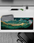 Fantasy Landscapes Deskmat | Mousepad | Deskpad - Autumn Breeze Peaks