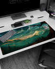 Fantasy Landscapes Deskmat | Mousepad | Deskpad - Autumn Breeze Peaks