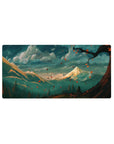 Fantasy Landscapes Deskmat | Mousepad | Deskpad - Autumn Breeze Peaks