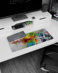 Abstract Deskmat | Mousepad | Deskpad - Vivid Motion - AniChan