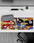 One Piece Deskmat | Mousepad | Deskpad - Straw Hat Crew Together - AniChan