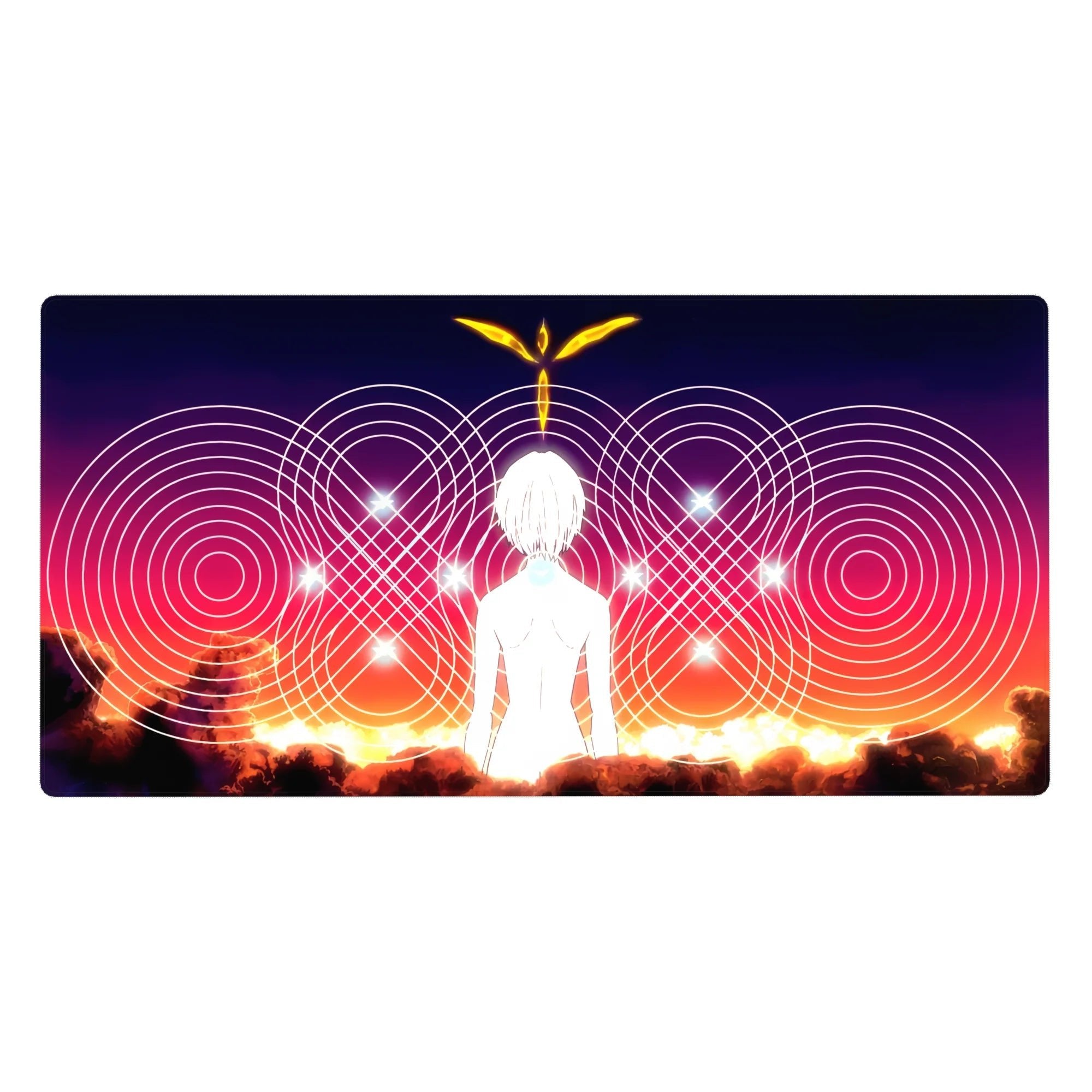 Evangelion - Anime Mouse Pad and Desk Pad - Rei’s Cosmic Awakening - AniChan