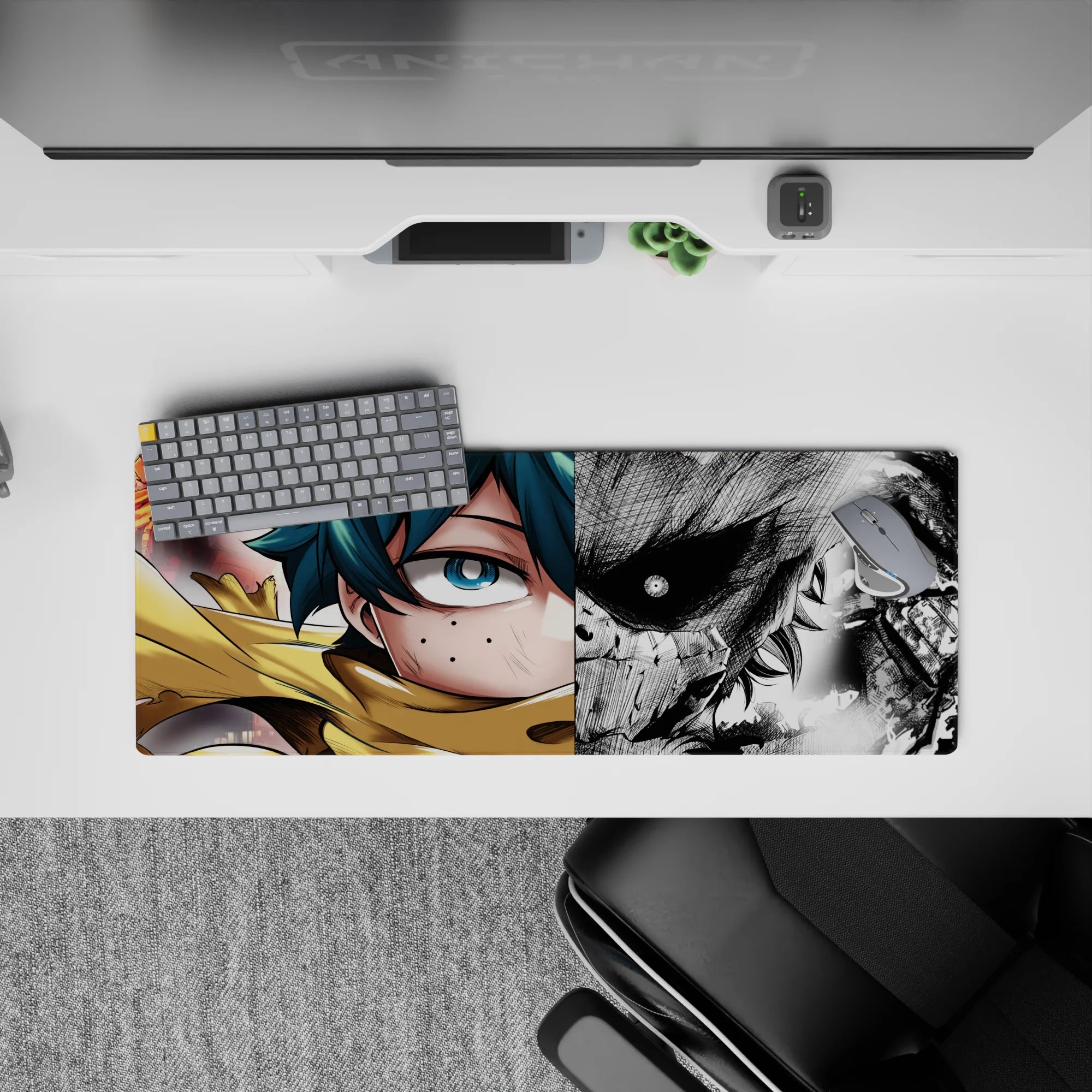 My Hero Academia Deskmat | Mousepad | Deskpad - Light and Shadow - AniChan