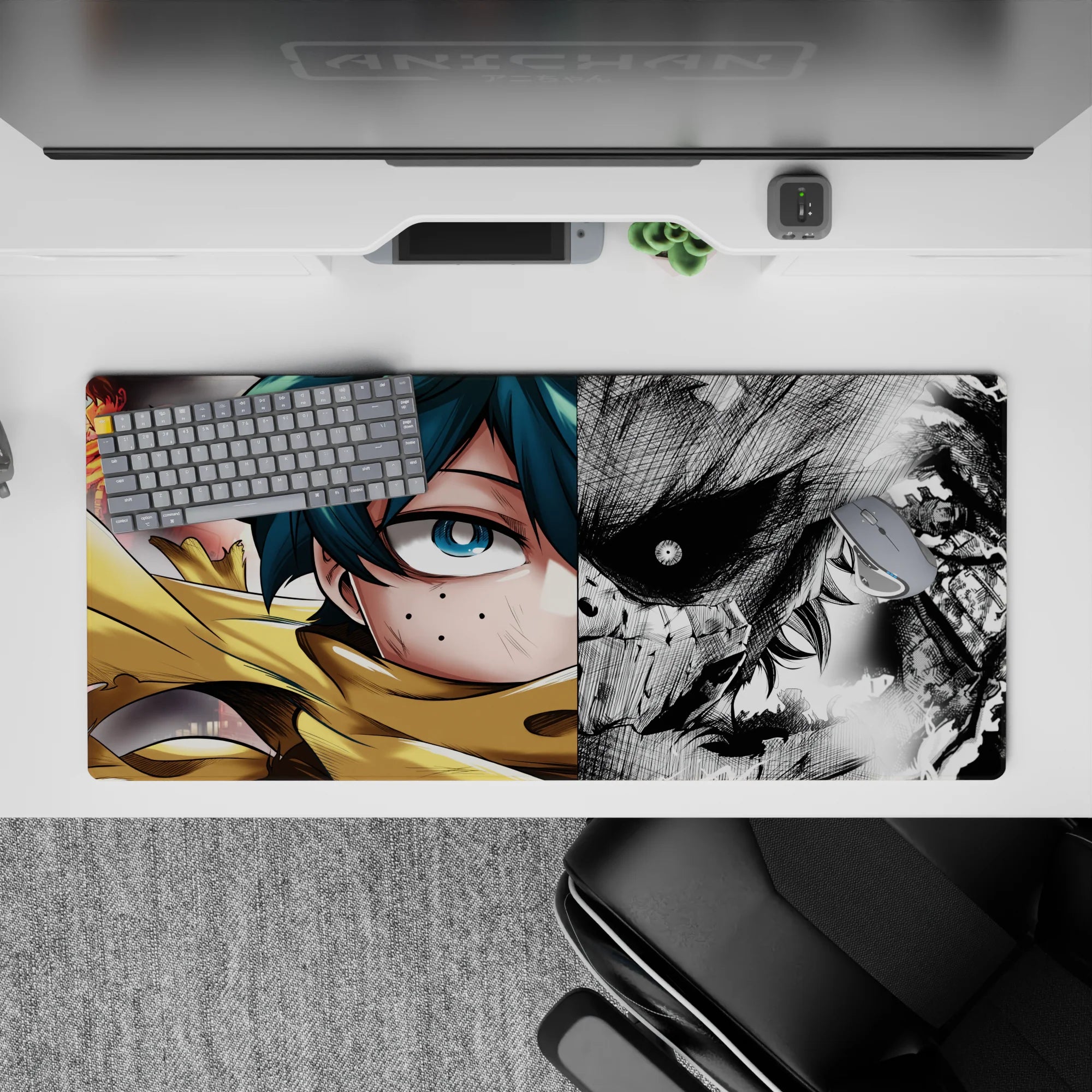 My Hero Academia Deskmat | Mousepad | Deskpad - Light and Shadow - AniChan