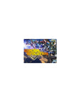 Gundam Evolution anime mouse pad 14x10 inches with detailed Mobile Suits, rifles, and neon space backdrop.