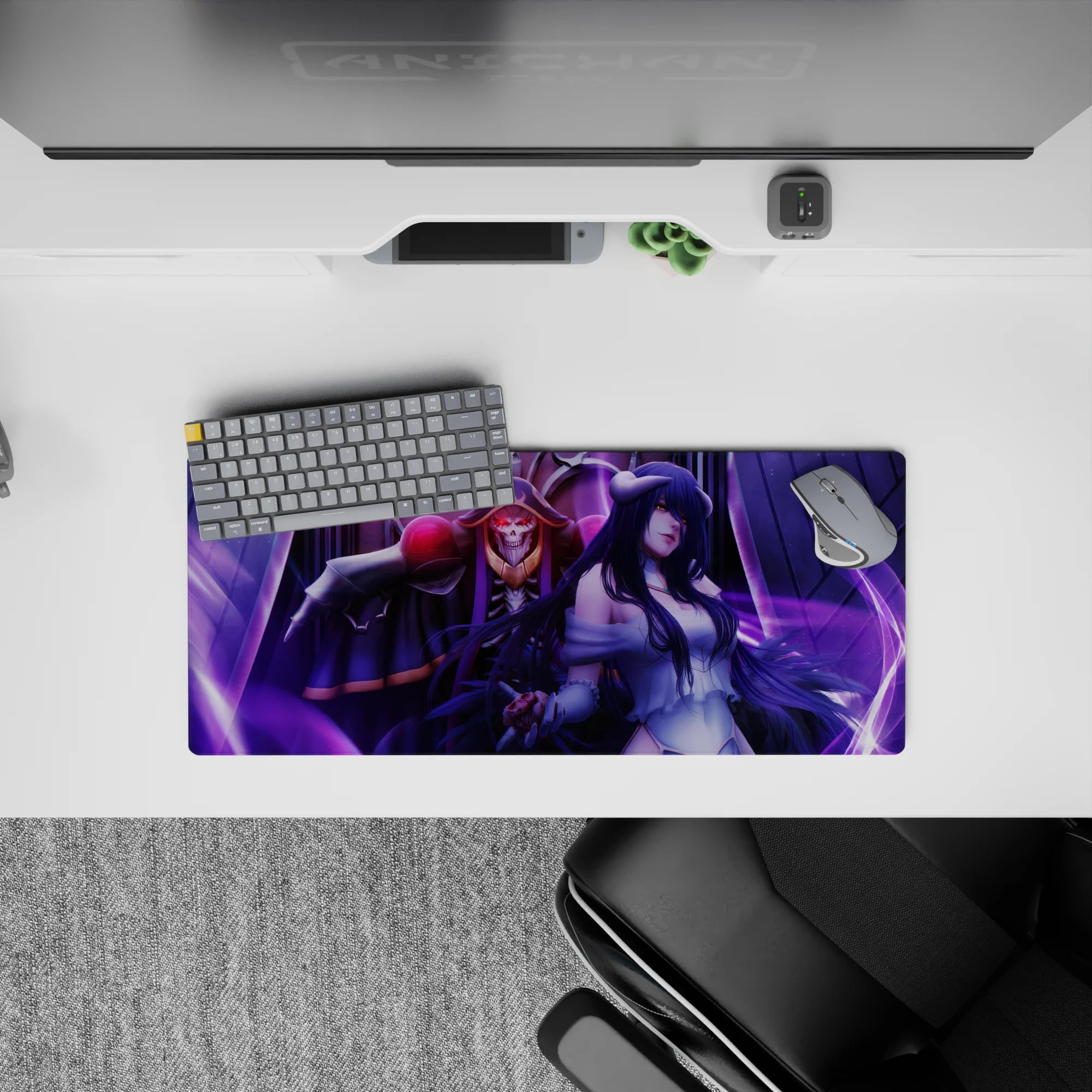 Overlord Deskmat | Mousepad | Deskpad - Dark Rulers of Nazarick - AniChan