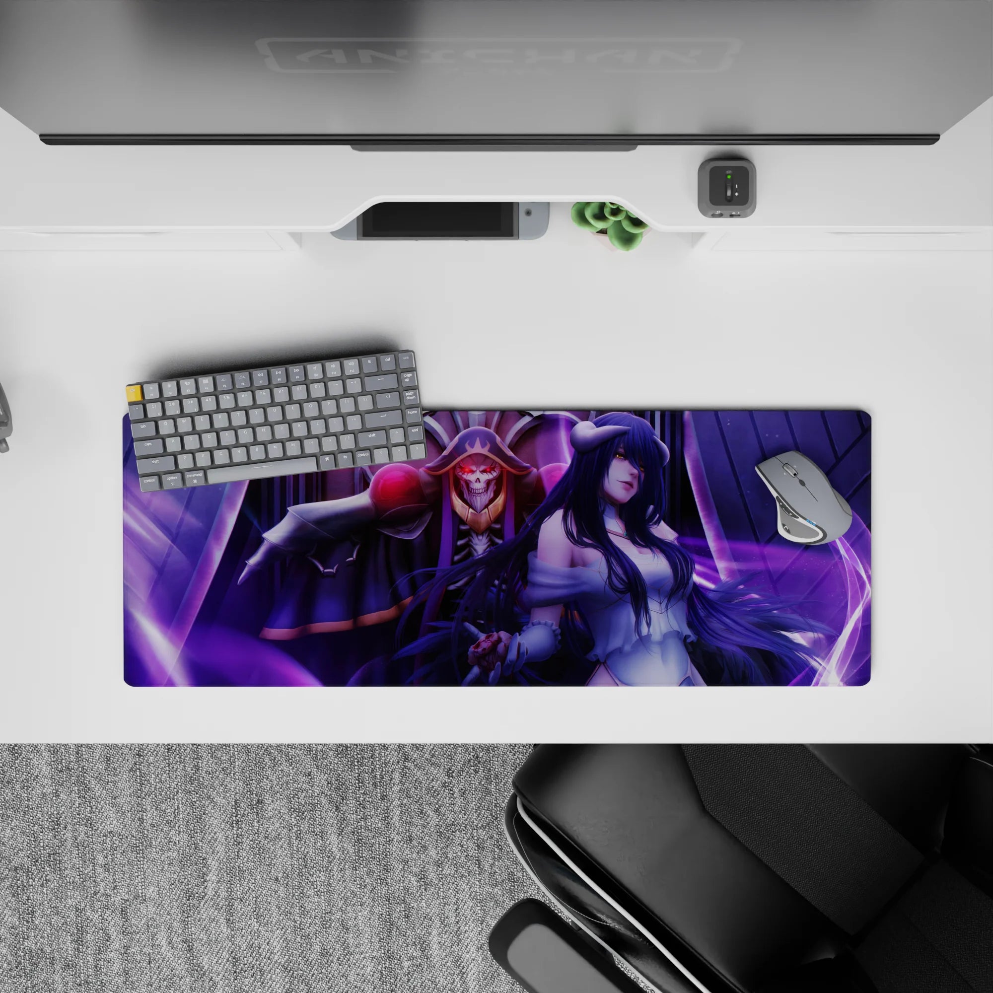 Overlord Deskmat | Mousepad | Deskpad - Dark Rulers of Nazarick - AniChan