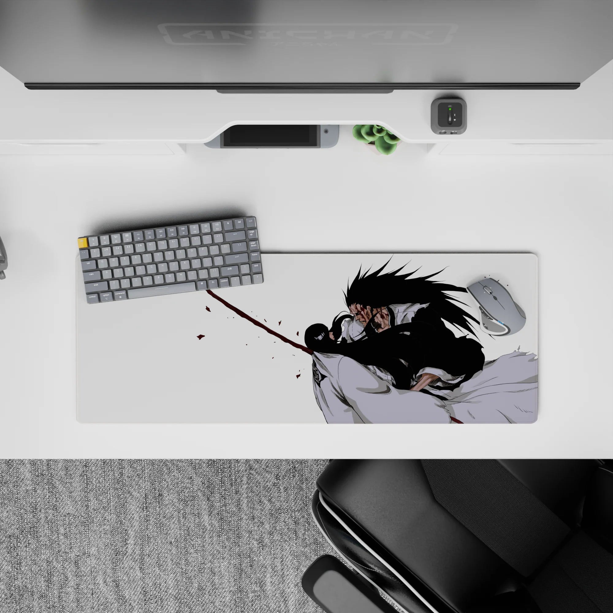 Bleach - Anime Mouse Pad and Desk Pad - Bloodstained Resolve - AniChan