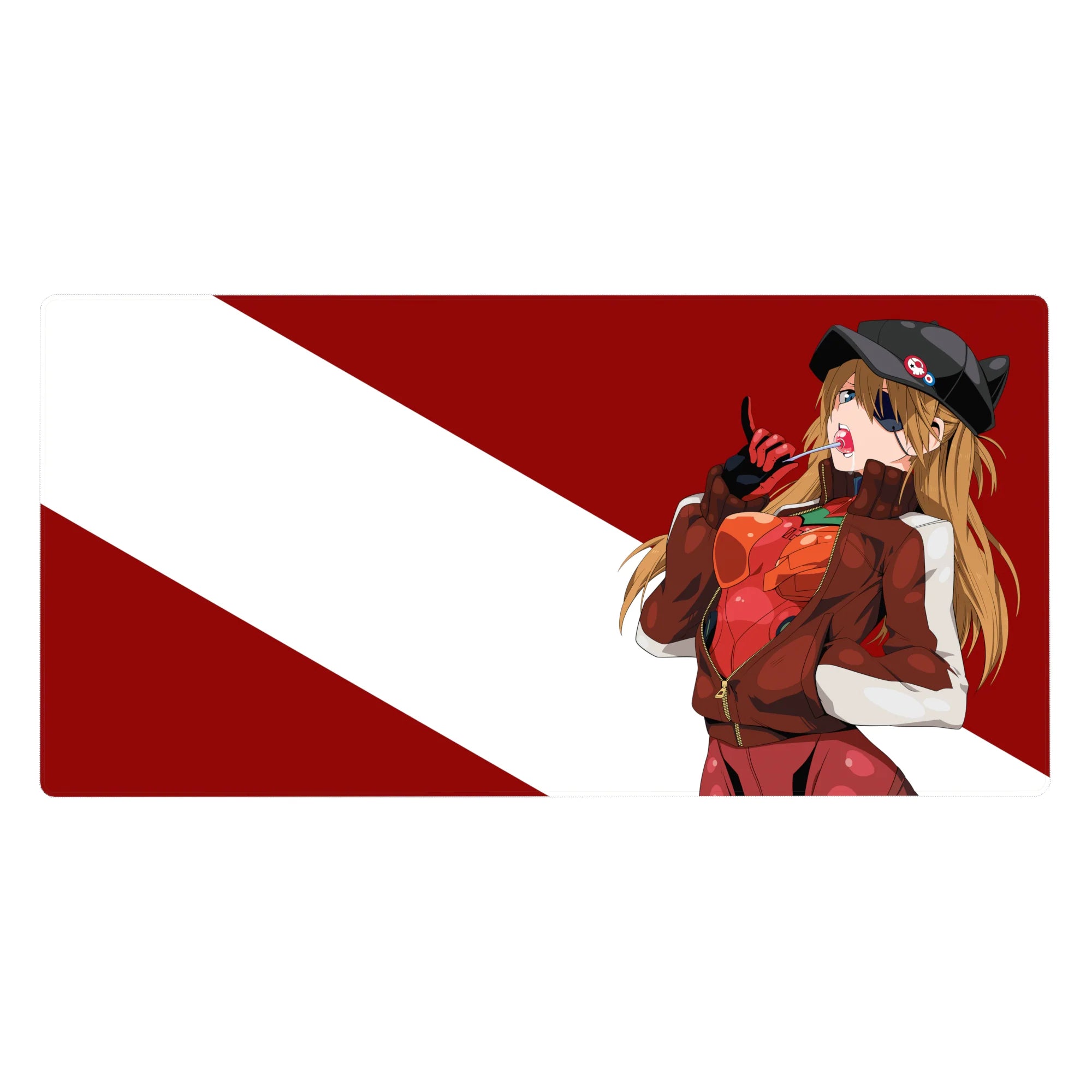 Evangelion - Anime Mouse Pad and Desk Pad - Asuka Rebel Mode - AniChan