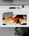 Attack on Titan - Anime Mouse Pad and Desk Pad - Burning Vengeance - AniChan