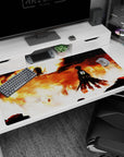 Attack on Titan - Anime Mouse Pad and Desk Pad - Burning Vengeance - AniChan