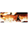 Attack on Titan - Anime Mouse Pad and Desk Pad - Burning Vengeance - AniChan