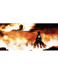 Attack on Titan - Anime Mouse Pad and Desk Pad - Burning Vengeance - AniChan